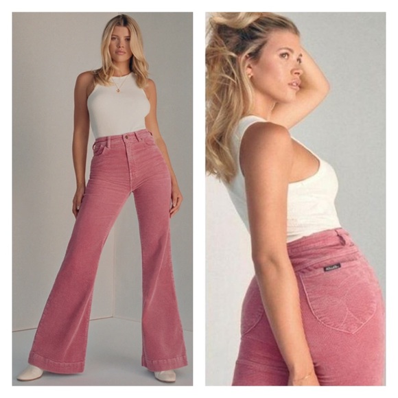 Rollas Pants - Rollas East coast flare x Sofia Richie corduroy